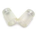 Httmt- Clear Universal 10mm 45 70mm Motorcycle Frame Sliders Crash Protector P N Xh6014-007-clear