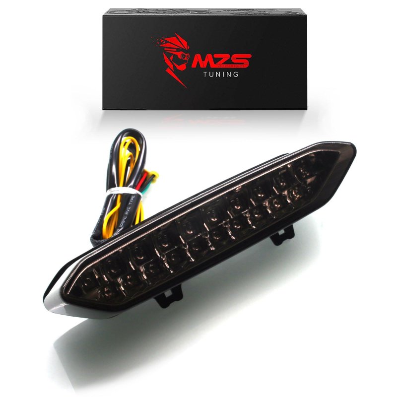Motorcycle Led Integrated Tail Light With Turn Signal Blinker Smoke Lens For Yzf R1 2002 2003 Wr250r 2010 2017 Wr250x 2009 2011