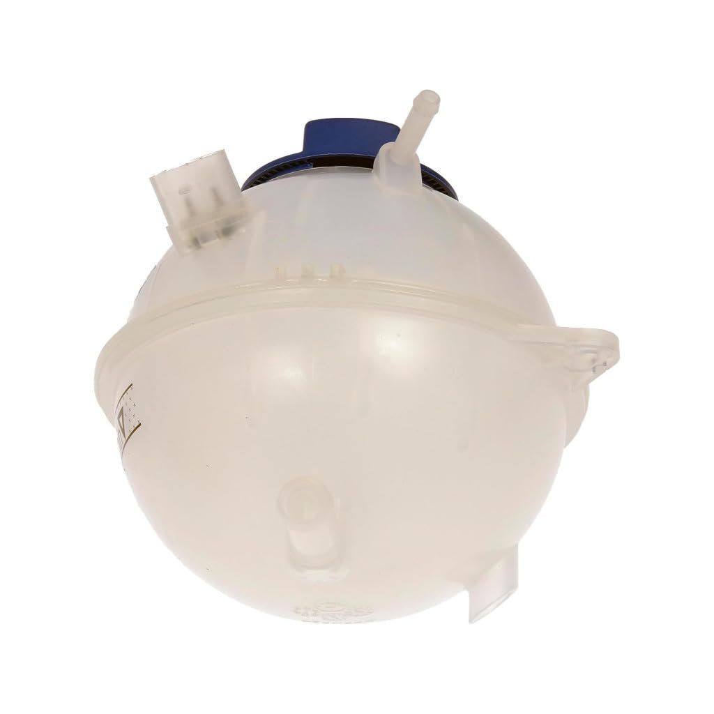 Coolant Reservoir For Audi A3 2001 2002 2003 2004 White Plastic Pressurized Tank With Spring Loaded Twist Cap Replacement