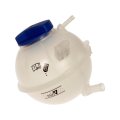 Coolant Reservoir For Audi A3 2001 2002 2003 2004 White Plastic Pressurized Tank With Spring Loaded Twist Cap Replacement