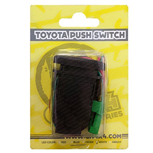 Ch4x4 Push Switch For Toyota Tacoma Fj Cruiser Land Fortuner Hilux 4runner Prado 12v 3amp Fog Lights Symbol Amber Led