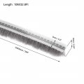 Uxcell Brush Weather Stripping 10m 32 8ft Card-slot Seal Strip Pile Weatherstrip Door Sweep For Window 5x6mm Wxh