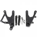 Front Foot Peg Footrest Bracket Set For Yamaha Yzf R1 R1s R1m 2015 2024 Aluminum Alloy Replacement 2cr 27443 00 And 27442 Black