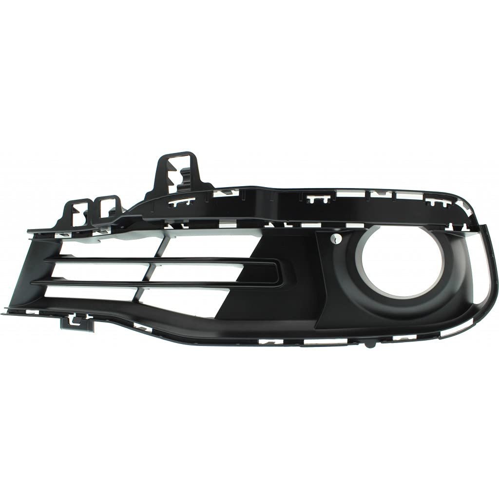 Fog Light Trim For Bmw 328i Xdrive 2016 Front Driver Side Textured Black Fits Bm1038180 And 51117396877 Standard Modem Line