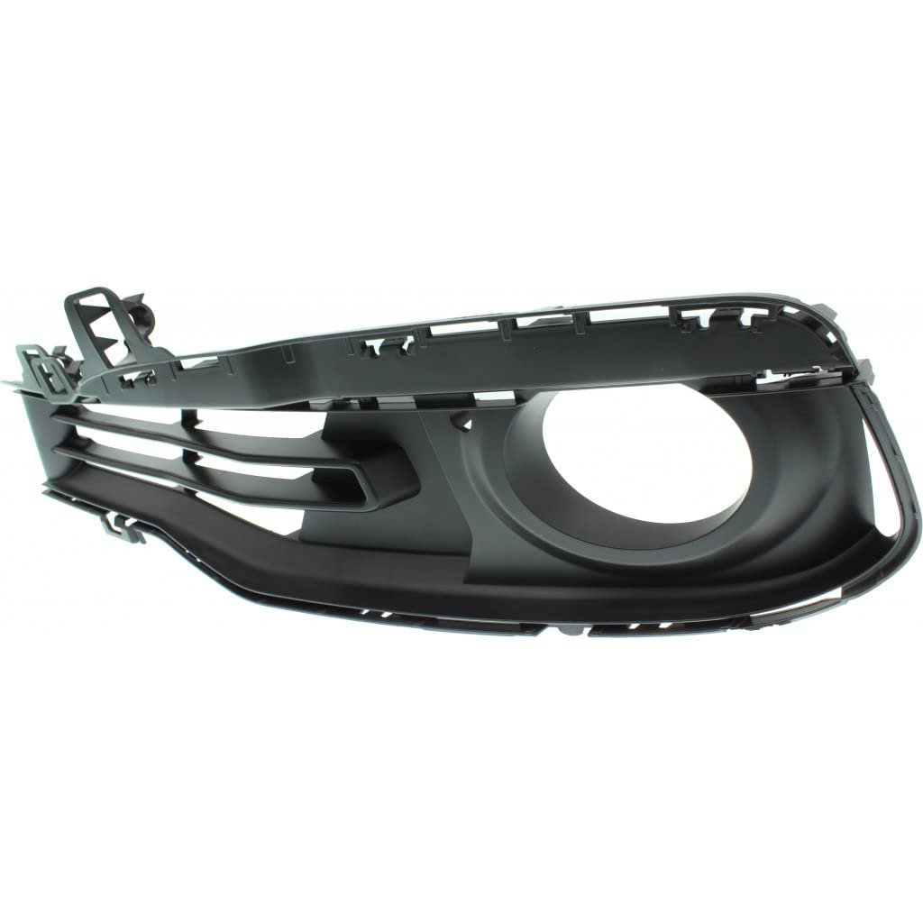 Fog Light Trim For Bmw 328i Xdrive 2016 Front Driver Side Textured Black Fits Bm1038180 And 51117396877 Standard Modem Line