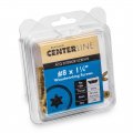 Centerline 8 X 1-1 4 Flat Head Star Drive Fluted-tip Wood Screws Exterior Bronze Ceramic 100-pack