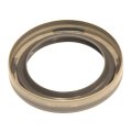 Crankshaft Engine Oil Seal For Buick Allure 2010 Steel Fluoro Elastomer Black 1 97 Inside Diameter 2 76 In Outside Part 