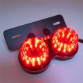Httmt- Mt452- Red 40-led Motorcycle Tail Light Integrated Driving Brake Turn Signal Lamp