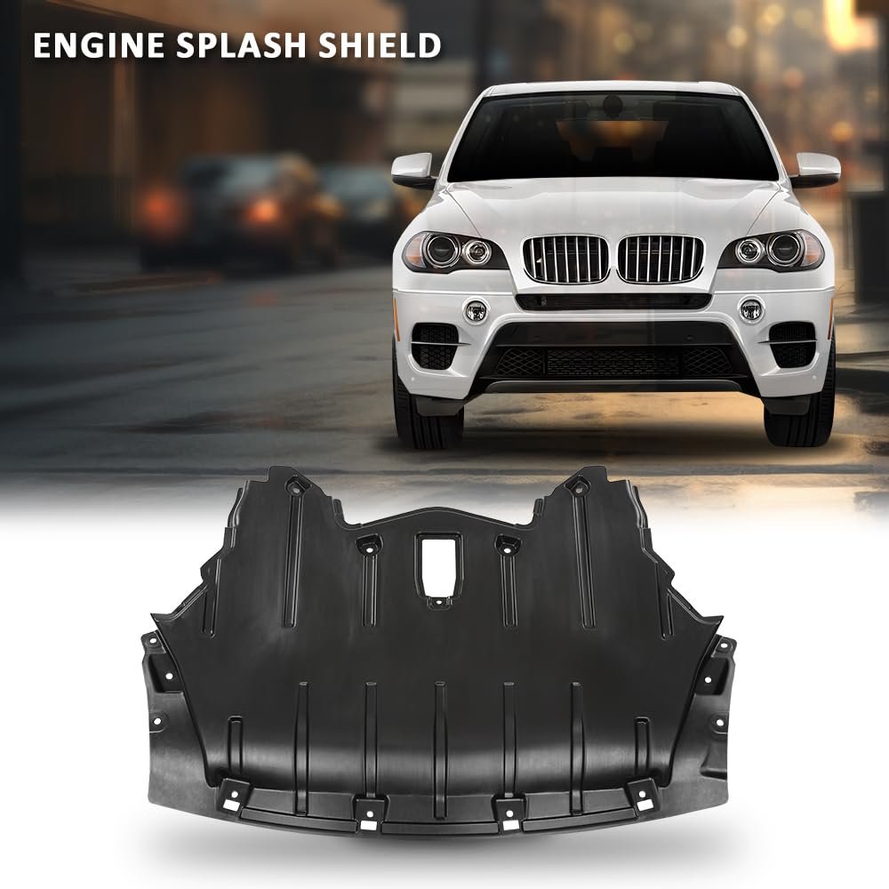 Front Engine Splash Shield Under Panel For Bmw X5 M Xdrive30i Xdrive35d Xdrive35i Xdrive50i Sport Utility 4 Door 2011 2013 Part