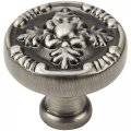 Cosmas 25 Pack 9465as Antique Silver Cabinet Hardware Round Knob 1-1 4 Diameter 