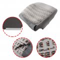 Autokay Front Driver Bottom Gray Cloth Seat Cover For Ford F250 F350 F450 F550 Xlt 1999 2000