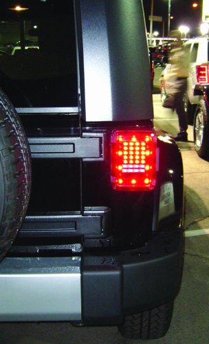 Ipcw Ledt-420cr Ruby Red Led Tail Lamp Pair