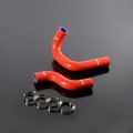 Silicone Radiator Hose Kit For Nissan Datsun 240z L24 1970 1973 Red With Clamps High Temperature Resistance Nylon Tubing
