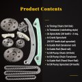 Engine Timing Chain Kit Sets 9-0727s C727f 1f2014614 Fits For Ford Focus Transit Connect For Mazda 3 Mx-5 Miata 2 0l 2004-2013