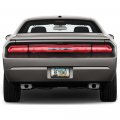 Ipick Image Made For Dodge Challenger Black Real Carbon Fiber 50 States License Plate Frame