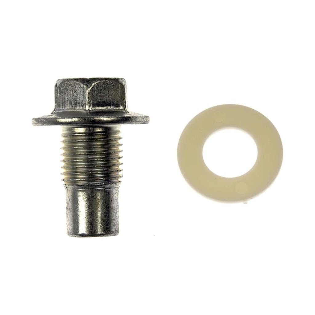 Oil Drain Plug For Mitsubishi Eclipse 1998 1999 Steel Silver With Gasket Hex Head Drive Fine Thread Part