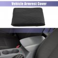 Uxcell 1pcs 12 60 X7 87 X1 97 Universal Car Armrest Box Cover Pad Black