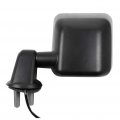 Ocpty Black Passenger Side View Mirror Textured With Power Adjustment Manual Folding Heated Compatible For 2007-2017 Jeep