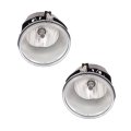 Fog Light Assemblies For Jeep Commander 2006 2007 2008 2009 2010 Front Driver And Passenger Side Pair Capa Certified 