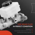 A-premium Brake Master Cylinder With Reservoir And Sensor Compatible Subaru Vehicles Outback 01-04 Forester 98-02 Impreza 02-07