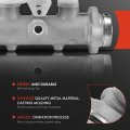A-premium Brake Master Cylinder With Reservoir And Sensor Compatible Subaru Vehicles Outback 01-04 Forester 98-02 Impreza 02-07
