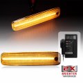 Led Side Marker Lamps For 1994-1999 Toyota Celica Gt St St204 At200 Smoked Lens Amber Wheel Turn Signal Lights Kits Oem