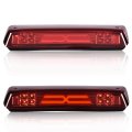 Led 3rd Brake Light For Ford F150 2004-2008 X Type Bar High Mount Stop Rear Tail Cargo Lamps Red Lens Black Housing 
