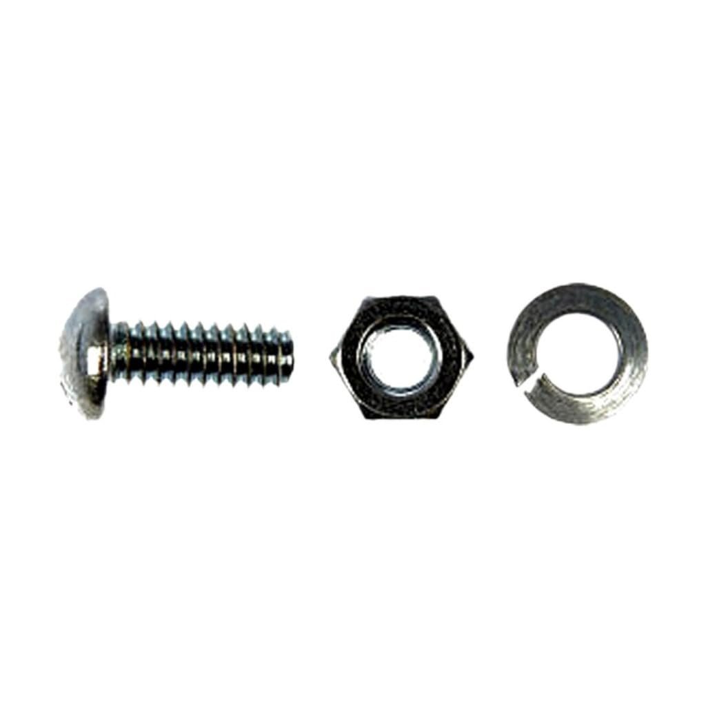 Dodge Colt 1990 1991 License Plate Fasteners Steel Natural Zinc Finish 1 4 Inches-20 By 5 8 Inches Dimensions