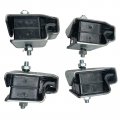 Fridayparts Mount Cushion Rubber Set Compatible For Komatsu 4d88e-3c Engine Pc50uu-2e Excavator Replacement