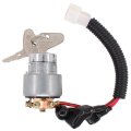 Newyall Ignition Lock Switch With Keys For Kubota Tractor L2501 L3000 L3700 L4400 Mx5000 Tc020-31822