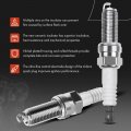 A-premium Set Of 8 Ignition Coil Pack And Iridium Spark Plugs Compatible With Mercedes-benz Cls550 E550 S550 2007-2011 Gl450
