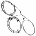 Caltric Brake Hose Line Compatible With Can-am Maverick X3 2017 Max Turbo 2018 R 2018-2021 Rr 2020-2023 Rear