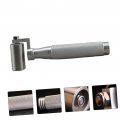 Doitool Wallpaper Seam Roller Roofing Vinyl Hand Press Rolling Wheel Flat For Quilting Stainless Steel Sewing