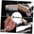 Doitool Wallpaper Seam Roller Roofing Vinyl Hand Press Rolling Wheel Flat For Quilting Stainless Steel Sewing
