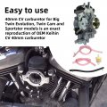 27421-99c 27490-04 27465-04 27031-95 27490-96 Cv40mm Carburetor Carb For Harley-davidson Fits Sportster 1998-up