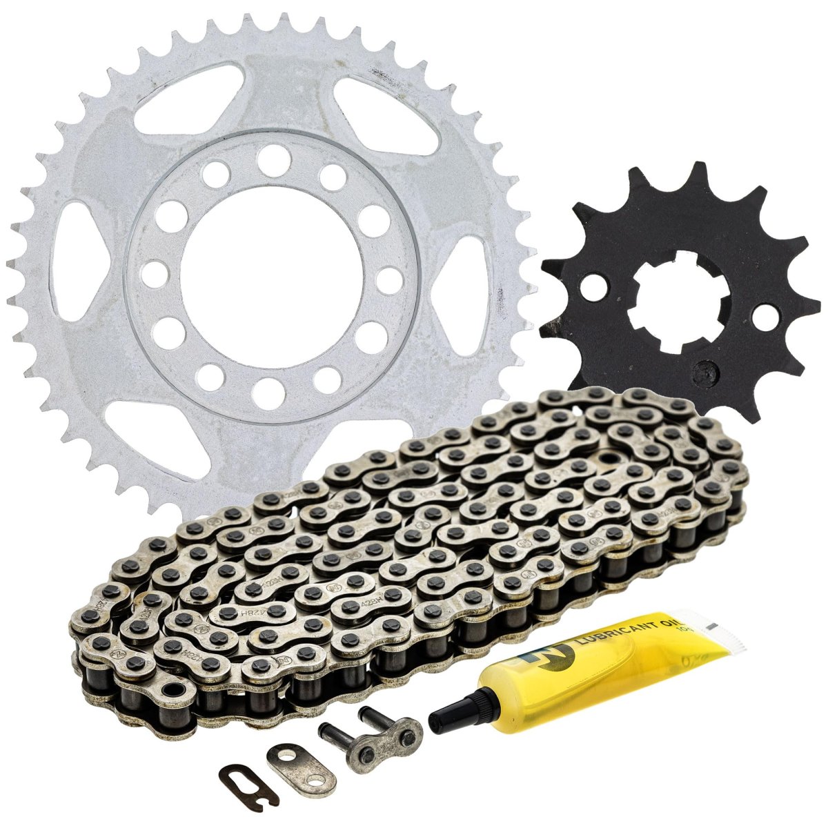 Niche Drive Sprocket Chain Combo For Yamaha Yz80 Front 13 Rear 44 Tooth 428hz Standard 108 Links
