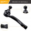 Ocpty New 2-piece Fit For 2003-2006 Kia Sorento 1 Front Outer Tie Rod End Driver Side Passenger