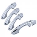 Uframe Chrome Door Handle Cover 4 W O Passenger Side Keyhole Fits 2015-2016 Ford Edge 