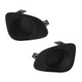 Fog Light Covers For Toyota Corolla Cross 2023 2024 Hybrid S Se Models Pair Driver And Passenger Side Black Textured 