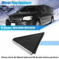 X Autohaux Driver Side Mirror Flag Applique 1be431xfab 1be431xfaa For Chrysler Town Country 08-16 Dodge Grand Caravan 08-20 Ram