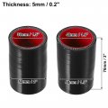 Uxcell 38-40mm 1 5 -1 6 Id Straight Silicone Reducer Hose Coupler Intercooler Tube Black For Car Intake Piping