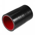 Uxcell 38-40mm 1 5 -1 6 Id Straight Silicone Reducer Hose Coupler Intercooler Tube Black For Car Intake Piping