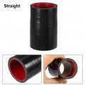 Uxcell 38-40mm 1 5 -1 6 Id Straight Silicone Reducer Hose Coupler Intercooler Tube Black For Car Intake Piping