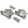 Httmt- Us-tghd-had006-1 -cd- 1 Hight Quality Chrome 25mm Front Fender Bracket Spacer Compatible With 6 00 H-d Touring 84-13 23
