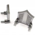 Httmt- Us-tghd-had006-1 -cd- 1 Hight Quality Chrome 25mm Front Fender Bracket Spacer Compatible With 6 00 H-d Touring 84-13 23