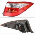 Waltyotur Clear Len Tail Lights Brake Lamp Passenger Right Light Red Replacement For 2014-2016 Toyota Corolla 815600275