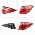Waltyotur Clear Len Tail Lights Brake Lamp Passenger Right Light Red Replacement For 2014-2016 Toyota Corolla 815600275