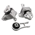 Secos 3pcs Engine Motor Shock Transmission Mount For Jeep Cherokee 2014-2019 Chrysler 200 2015-2017 3308 3378 3380 4877788af 