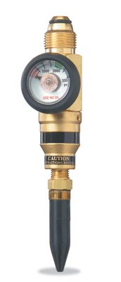Radnor 64003882 Model R125g 38 85 Psi Economy Latex Balloon Inflator With Rubber Tip Tilt Valve And Contents Gauge Cga-580