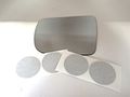 Left Driver Mirror Glass Lens For 06-08 Subaru Forester Usa Models With Signal In Housing Convex Clear Adhesive Part Number 